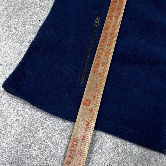 Eddie Bauer Vest Polar Plunge Men’s Blue Sleeveless Full Zip Size 2XL - Picture 4 of 10